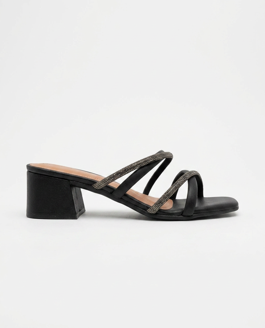 Ankle Strap Block Heel Main image