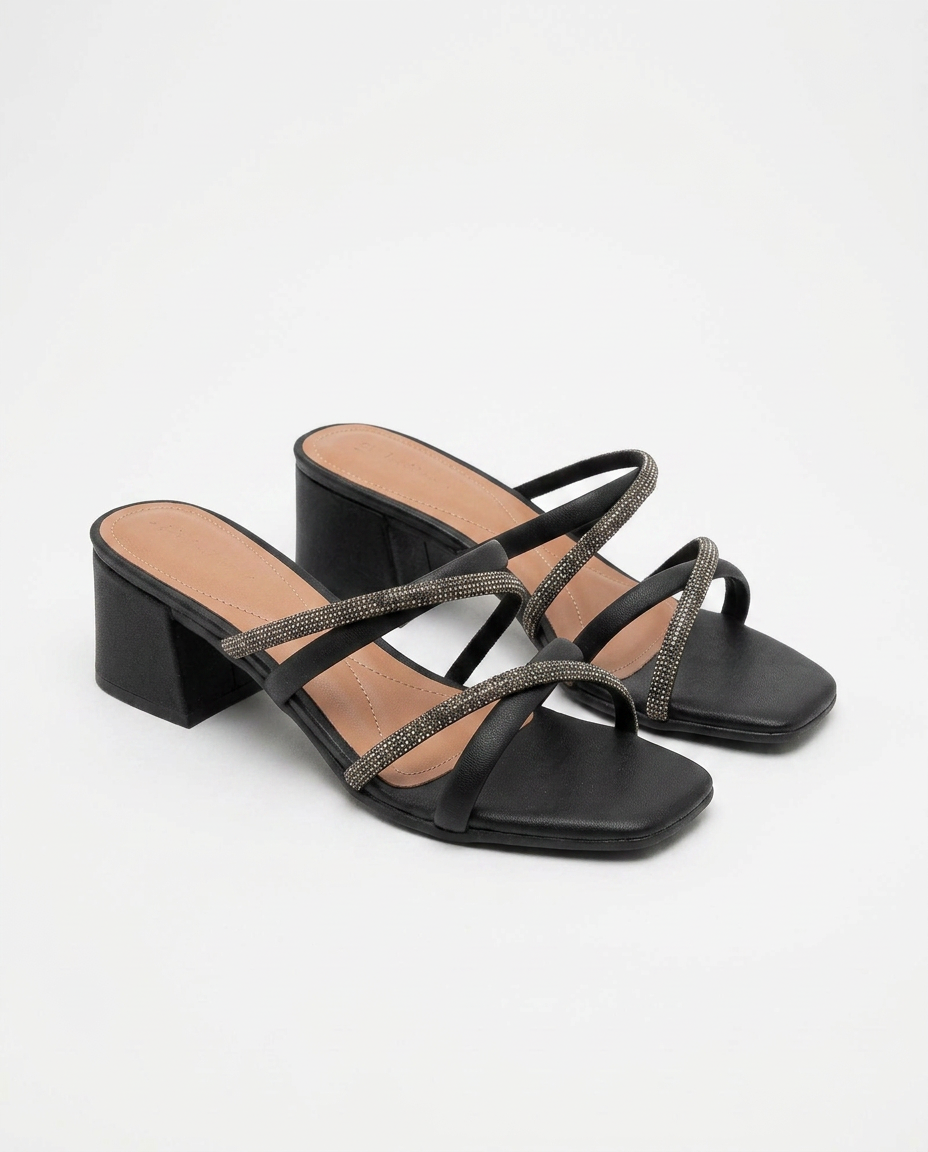 Ankle Strap Block Heel Secondary image