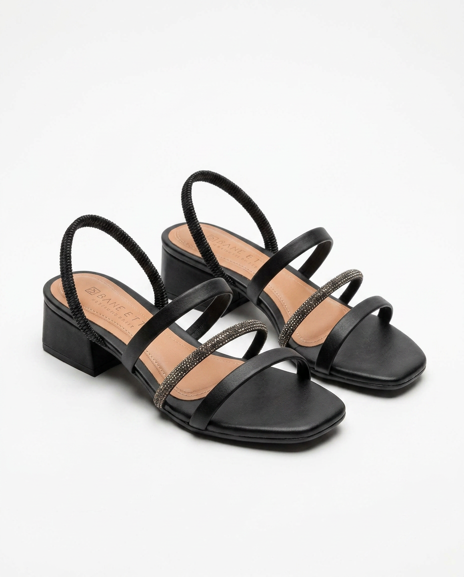 Ankle Strap Low heel