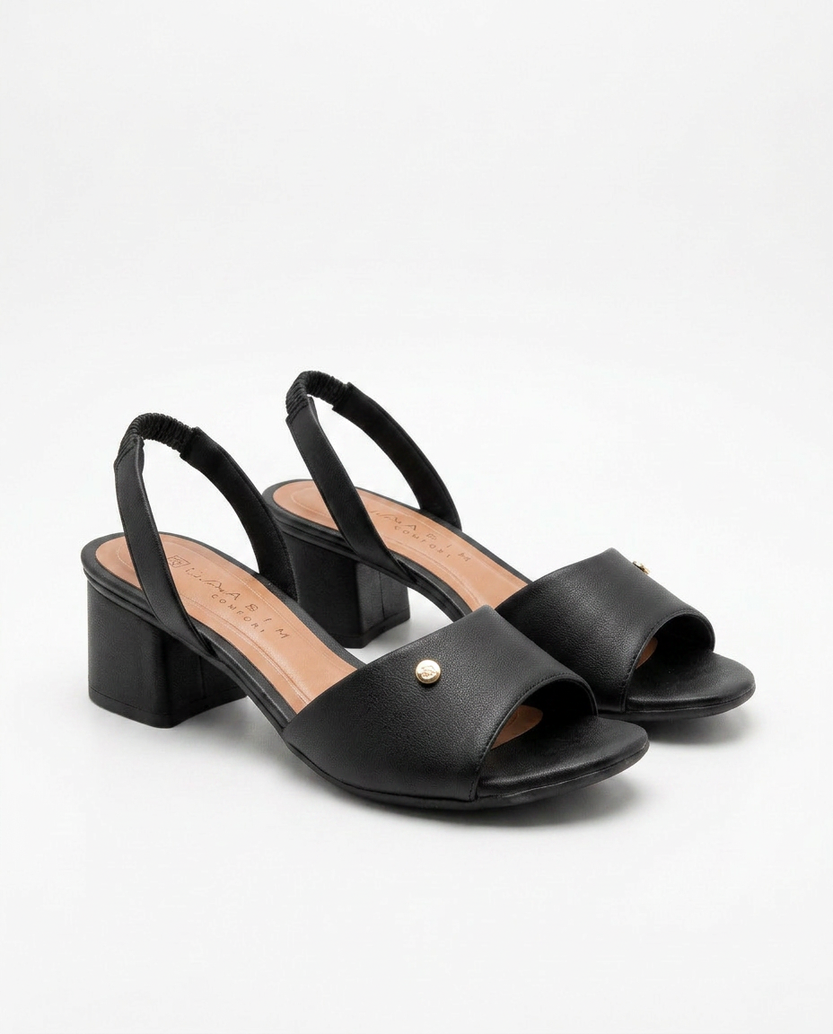Ankle Strap Block Heel