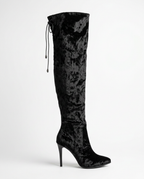 Pointed Heel high boot