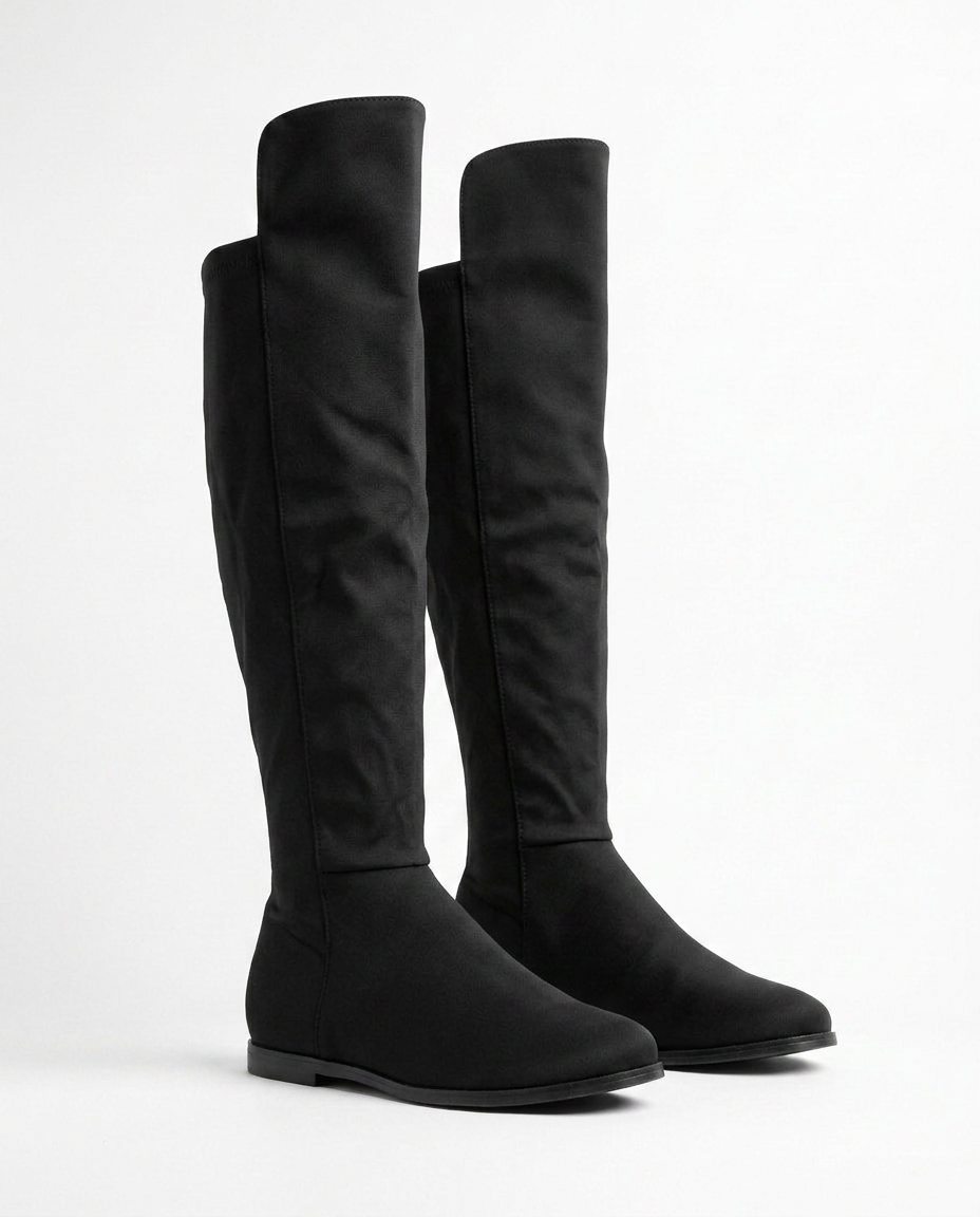Knee Flat Boot