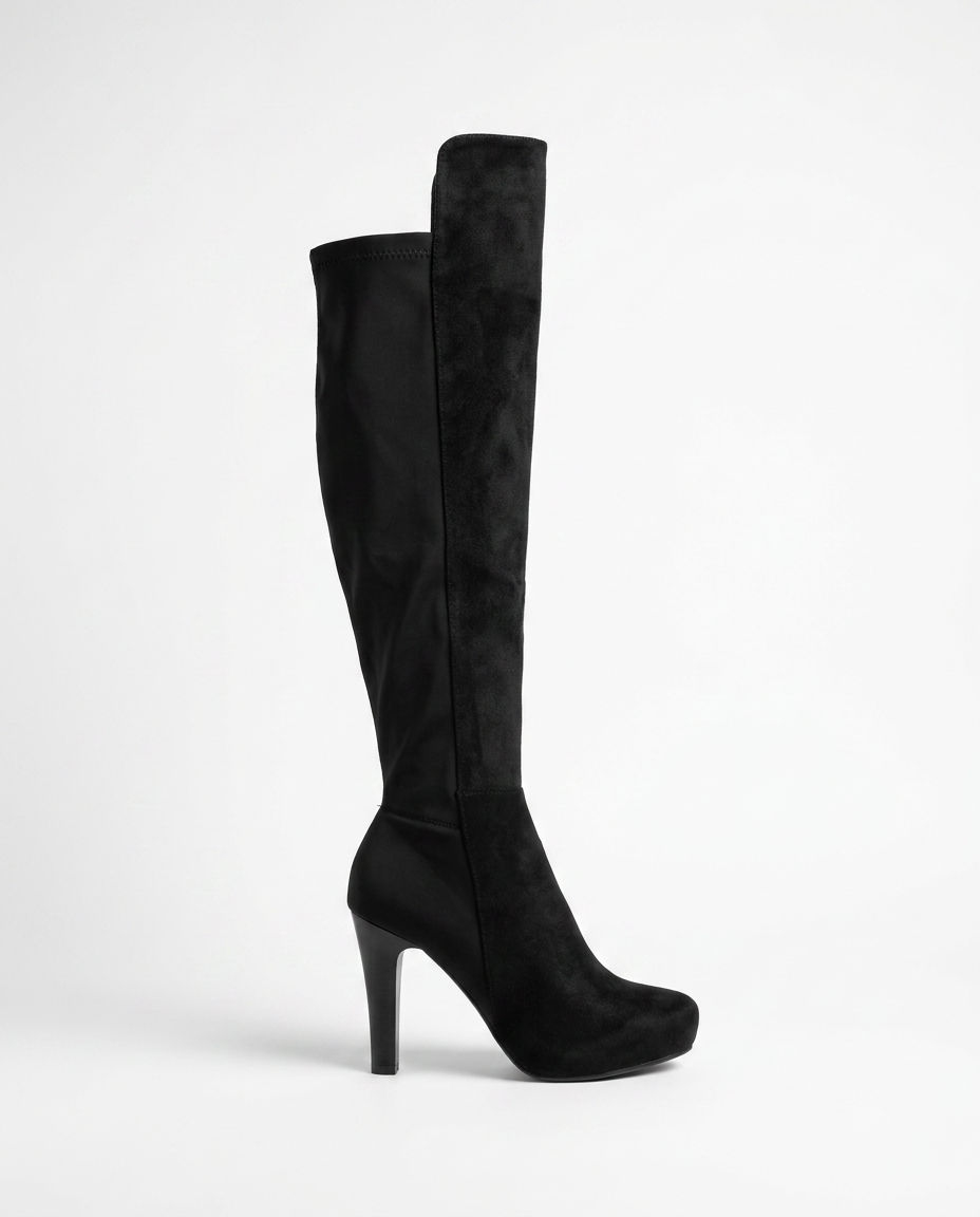 Knee Heel Boot