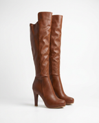 Knee Heel Boot