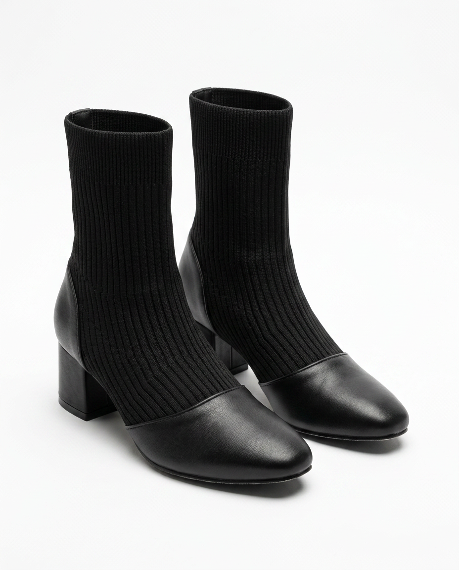 Pointed Square Heel Boot Secondary image