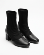 Pointed Square Heel Boot