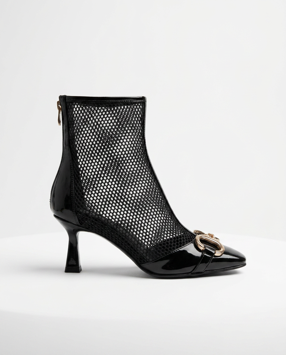Net Pointed Boot