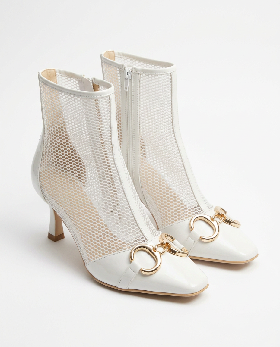 Net Pointed Boot