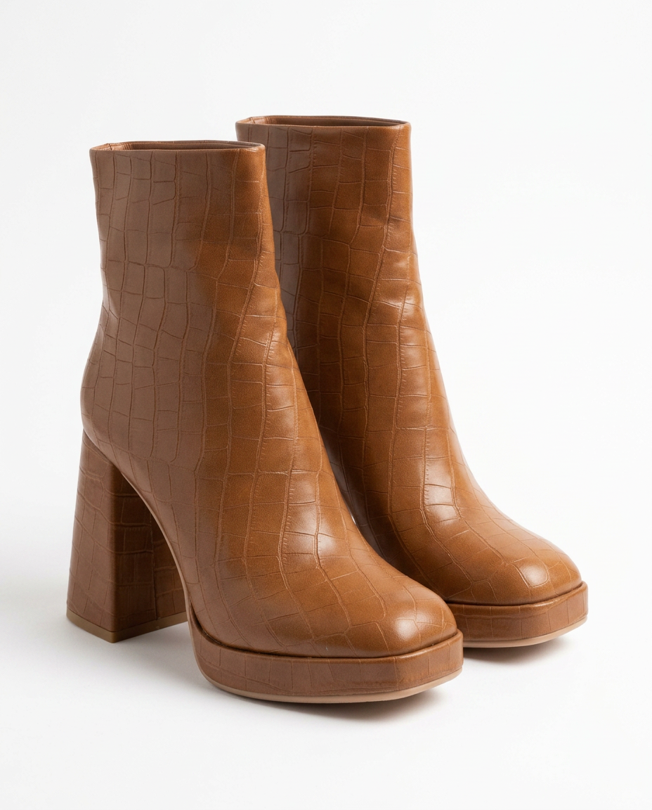 Square ankle Boot
