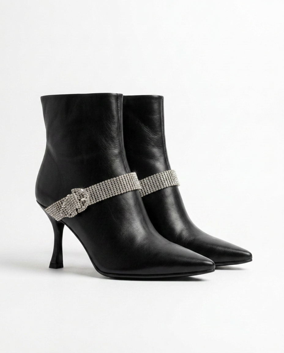 Pointed Heel Boot
