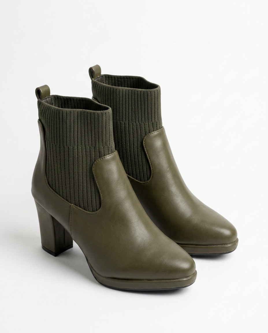 Square Heel Boot
