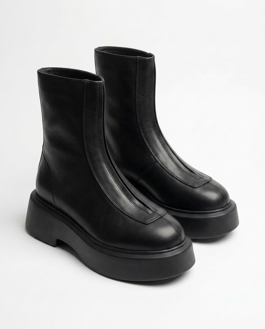 Square Heel Boot Secondary image