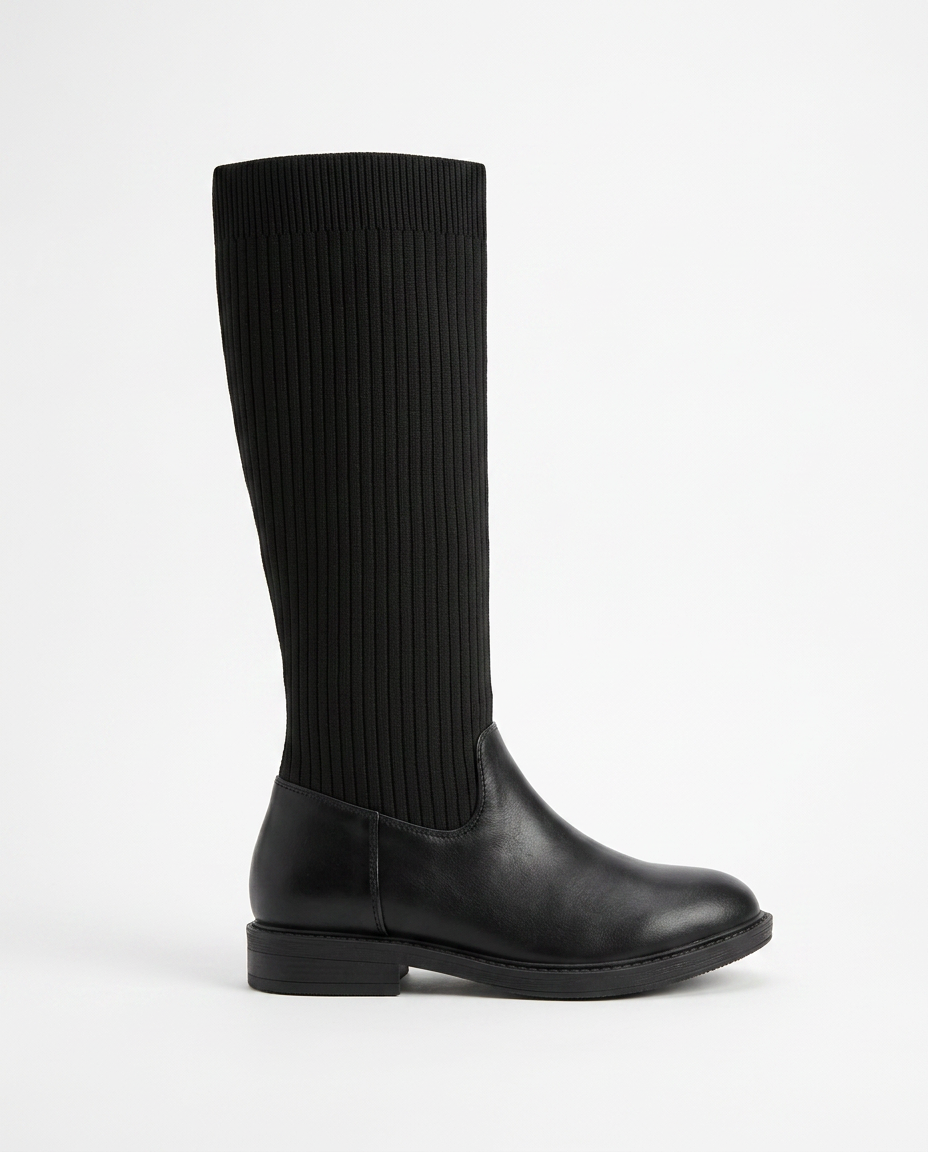 Flat high boot Main image
