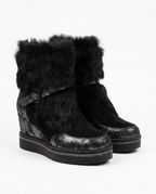 Fur Flat Boot