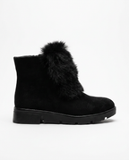 Fur Flat Boot