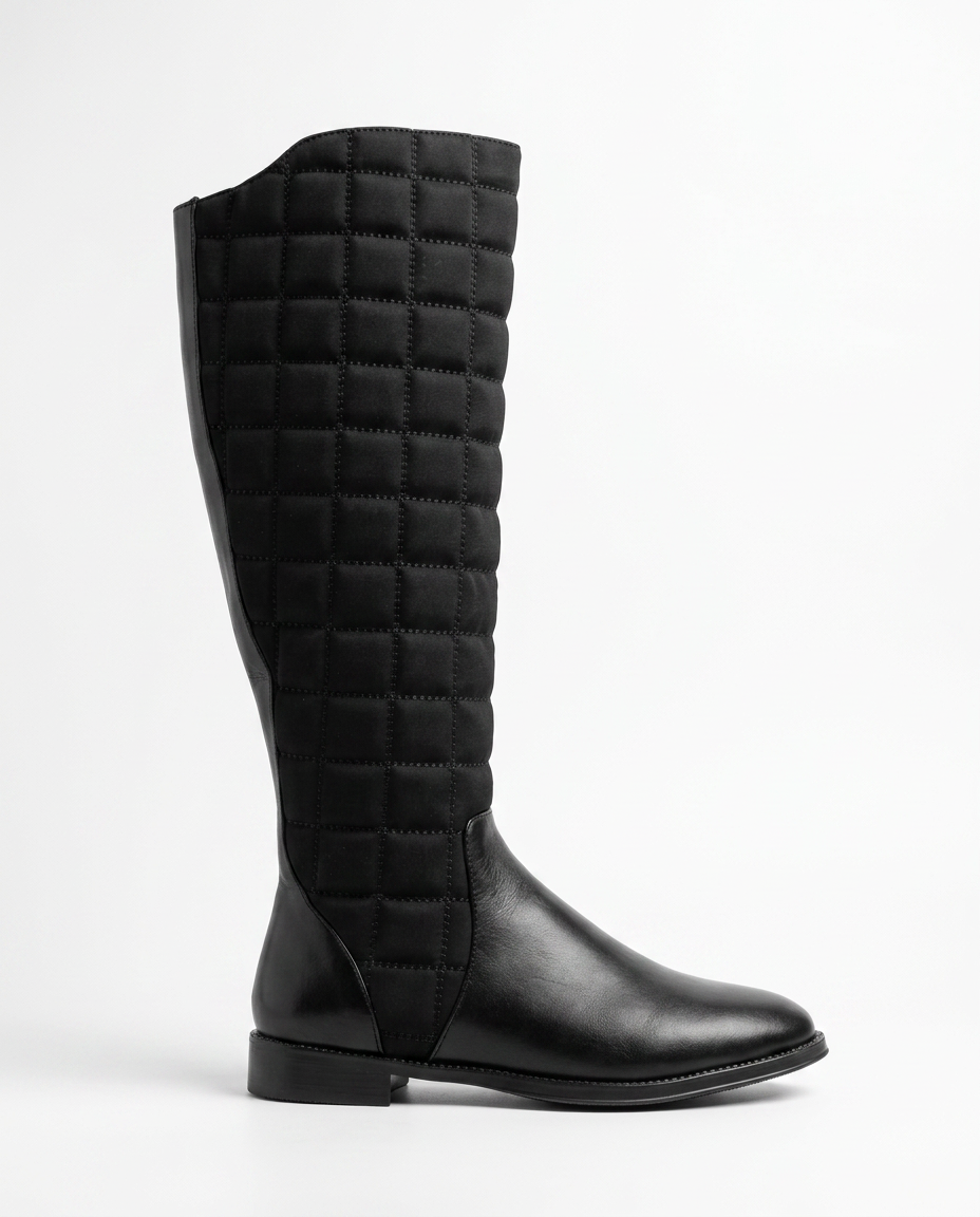 Flat high boot Main image