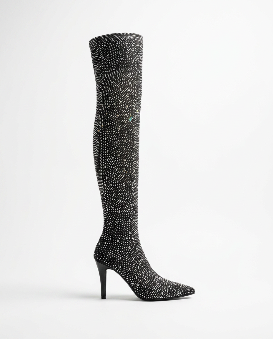 Pointed Heel high boot Main image