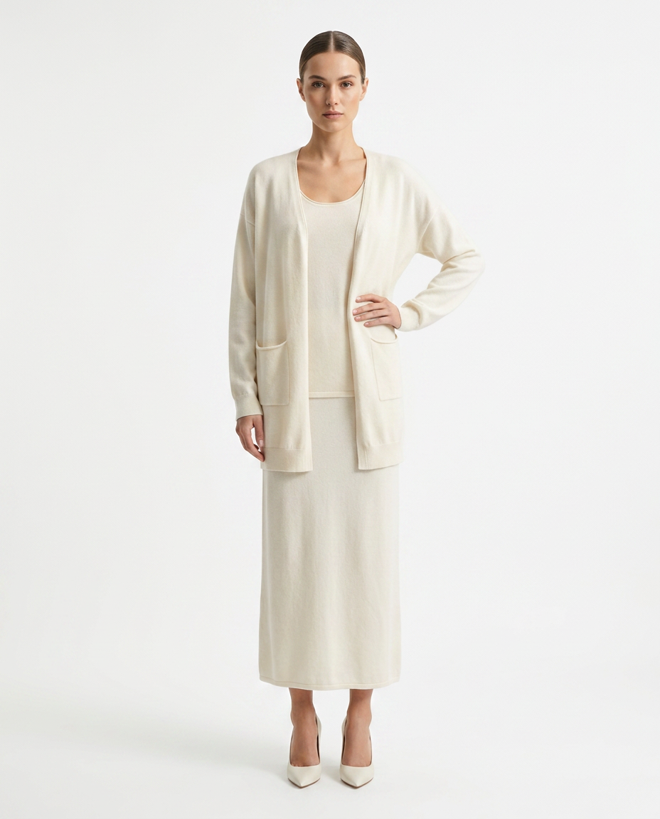 Knit Co'Ord Set 3Pc