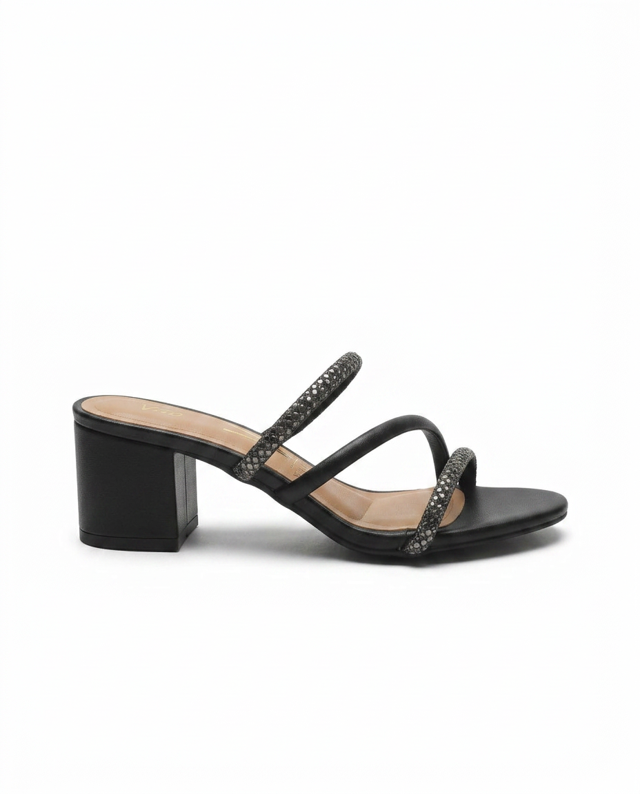 BLOCK HEEL OPEN TOE Main image