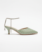 Ankle Strap Mule