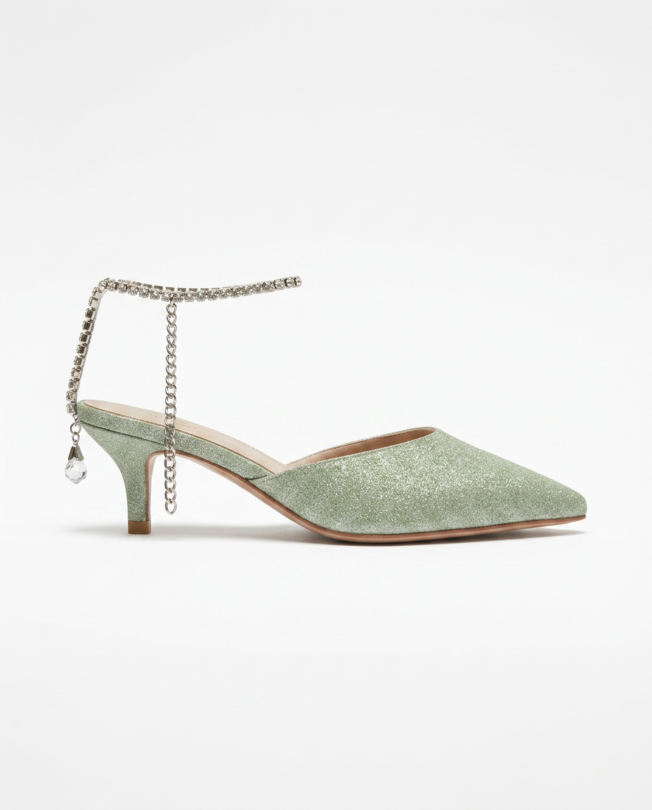 Ankle Strap Mule
