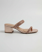 BLOCK HEEL OPEN TOE